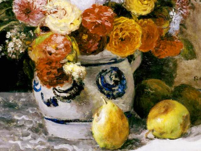 Jarrón con flores